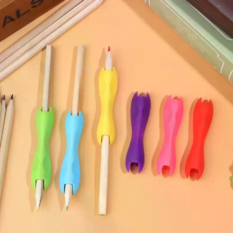 Ergonomic Pen Grip Writing Aid Grip Pencil Holder Grip For Kids Adult Writing,Enhances Grip Control,Writing Tools For Beginners