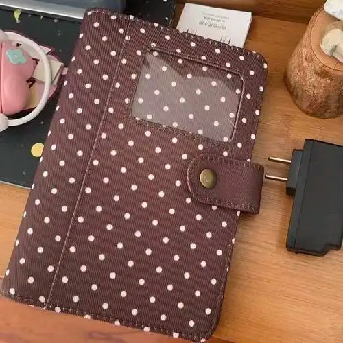 Korean Ins Notebook A6 Loose Leaf Hand Ledger Journals Diary Notebook Notepad Portable Y2k Cute Stationery Gift School Supplies