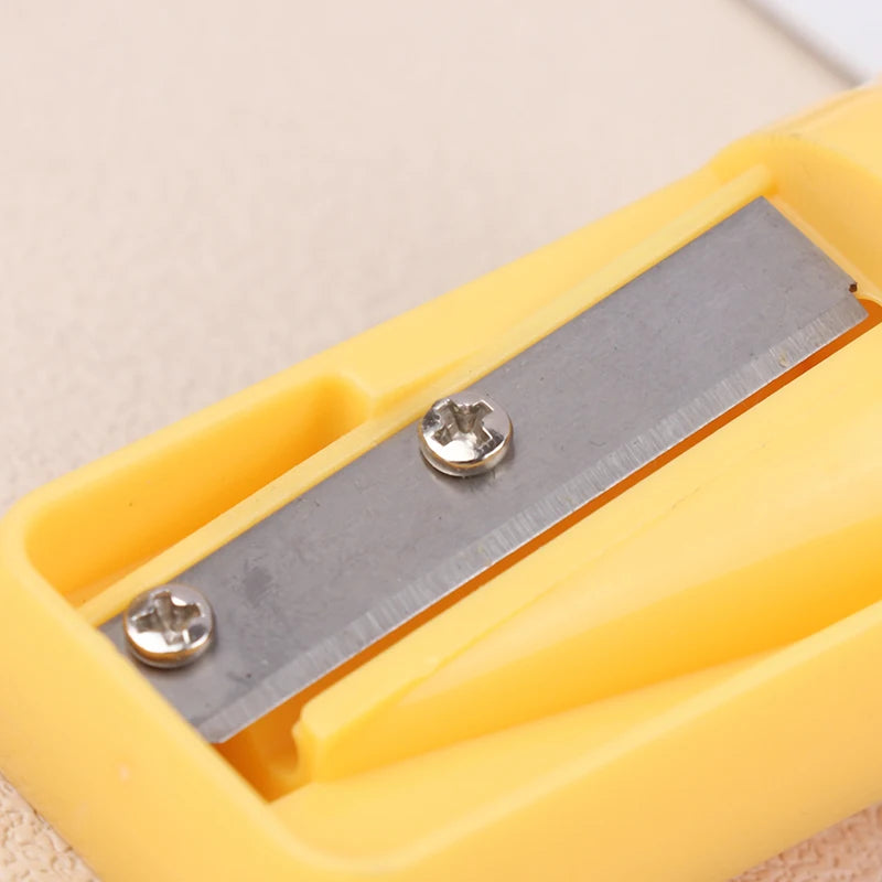 1pc Woodwork Carpenter Pencil Sharpener Cutter Shaver Narrow Sharpening For Woodworking Hand Tools Multi Purpose 6 Colors