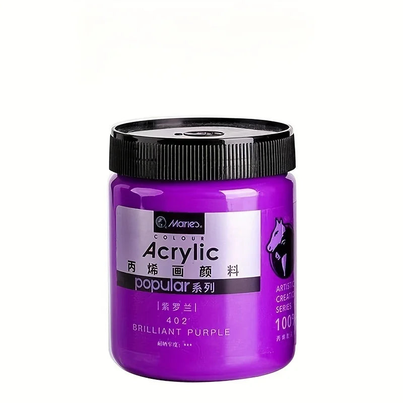 300ml acrylic paint for art wall, hand-painted clothes, DIY, hand-painted shoes, specifically for indoor use