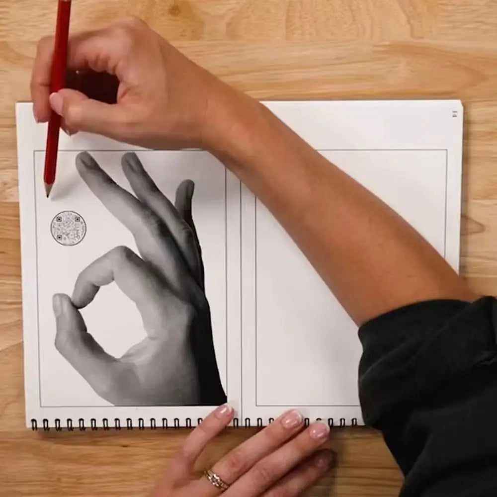 This is Not a Sketchbook It's an Art Class Drawing Book with Lined Blank Pages for Kids Adults Easy Step Practices Sketchpa