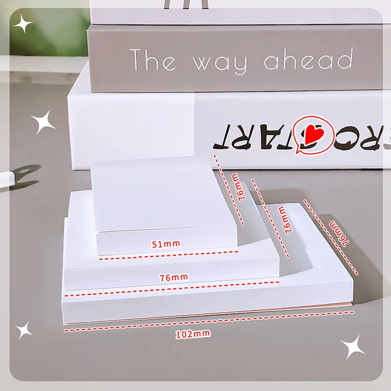 Back to school supplies stationery offices accessories Notepad for Notebook Bookmarks Scratch paper sticky notes index memo pads