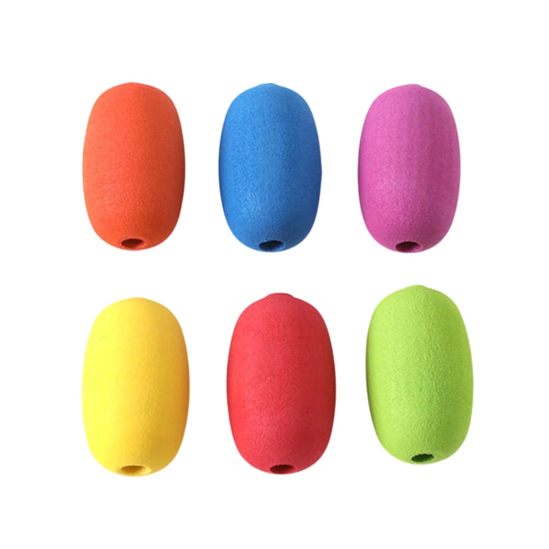 3/6pcs Soft Foam Grips For Pens And Pencils, Writing Practice Pencil Holder Cushion Grip For Handwriting Drawing Ergonomic