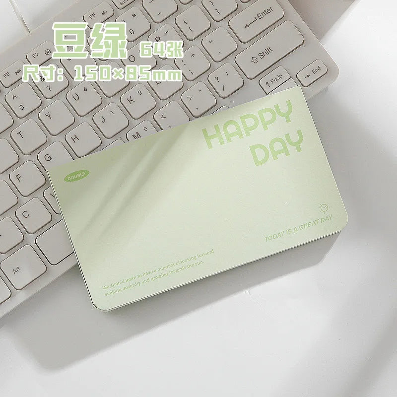 64 Sheets Notebook Is Portable, and The Horizontal Notepad Is Simple and High-value. Kawaii Notebook Notebooks Diary Binder Note