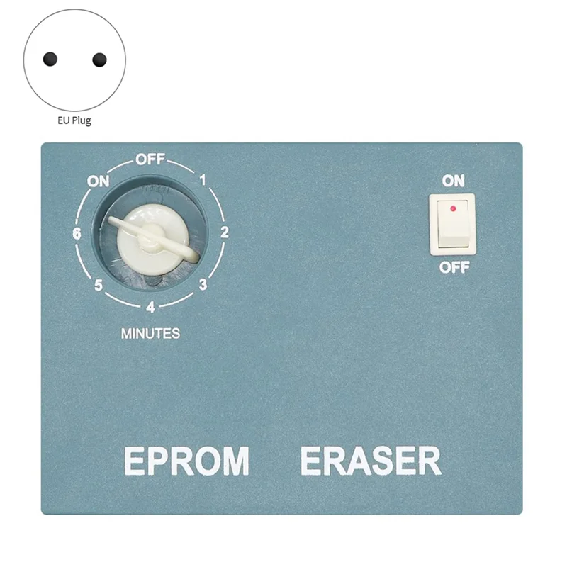 UV EPROM Eraser EPROM Data Erase Tool Ultraviolet Light Erasable Timer Semiconductor Wafer Chip Erase Radiation EU Plug
