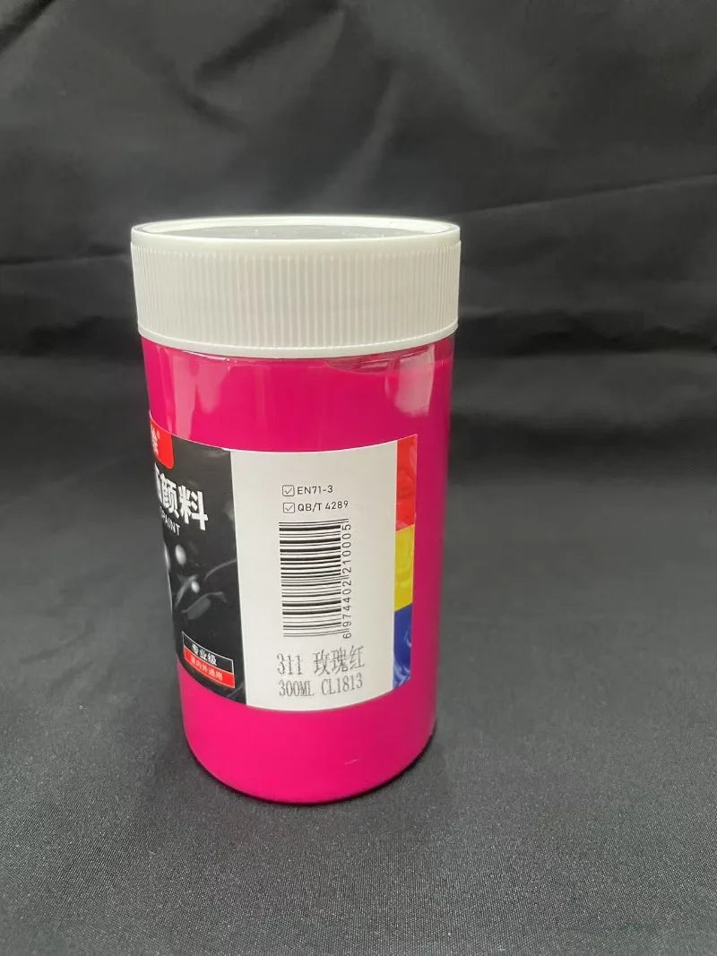 300ml Large-capacity Acrylic Paint Is Waterproof Sun-resistant and Does Not Fade EasilyThe Paste Has A Fine Texture for Graffiti