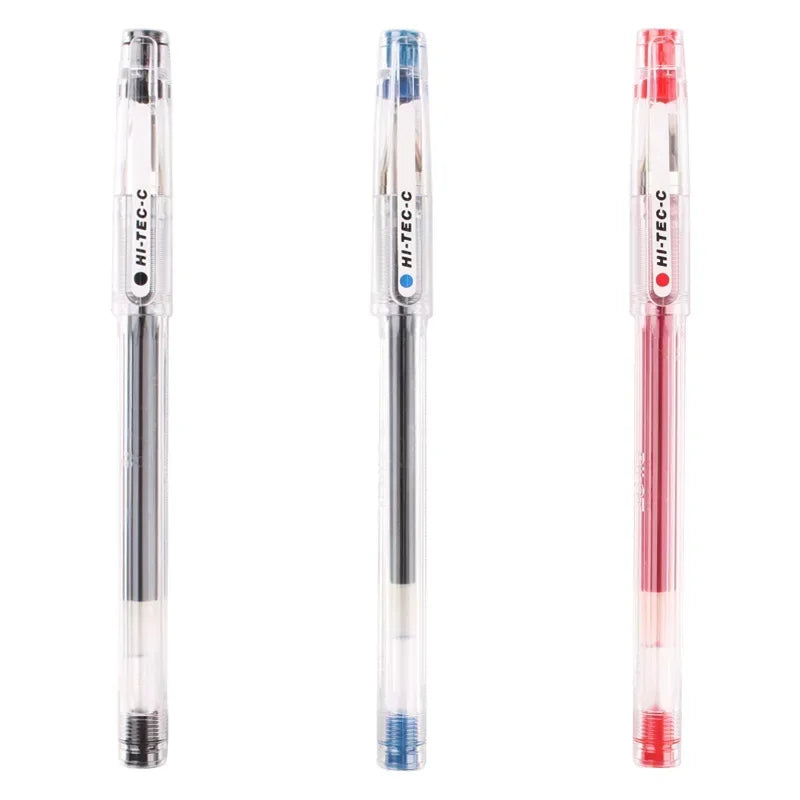 3pcs Pilot HI-TEC Gel Ink Pen 0.25 0.3 0.4 0.5MM Fine Point Ball Pen Needle Neutral Quick Dry Ink Black,Blue,Red BLLH-20C4