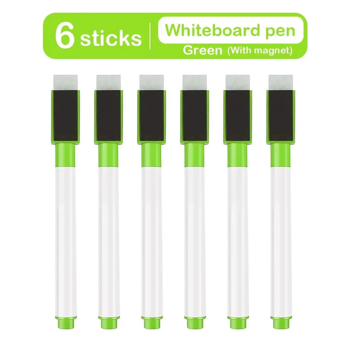 8 Pcs Magnetic Erasable Whiteboard Pen Color Options Numbering Stationery Office Teaching Supplies For Blackboard Student Note