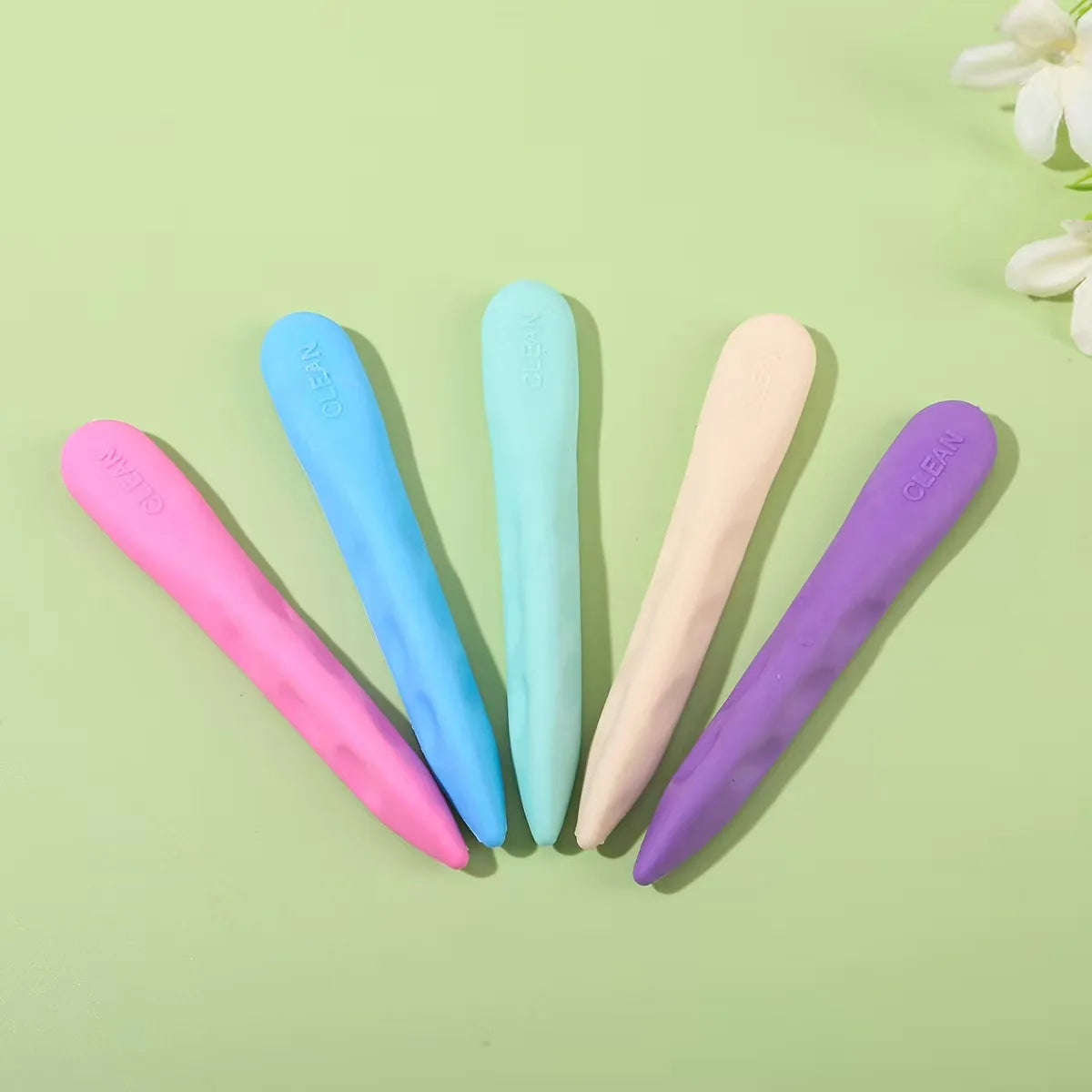 3-5PCS/Box Primary School Students Hole Eraser, Clean Large Eraser for Art, No Residue & No Crumbs, Easy to Erase
