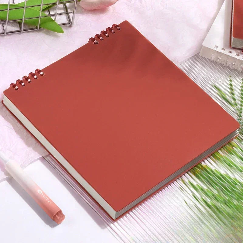 Diary B5 Sketch Book Loose Leaf Checkered Book School Notebooks Notebook Notepad Writing Pads Office