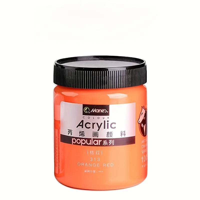 300ml acrylic paint for art wall, hand-painted clothes, DIY, hand-painted shoes, specifically for indoor use
