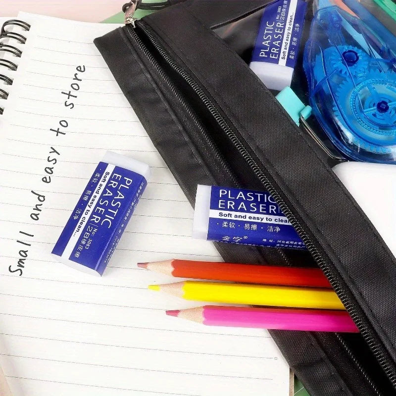 6 pieces large erasers, suitable for art and handicraft projects, artistic erasers for painting, and erasers for pencils