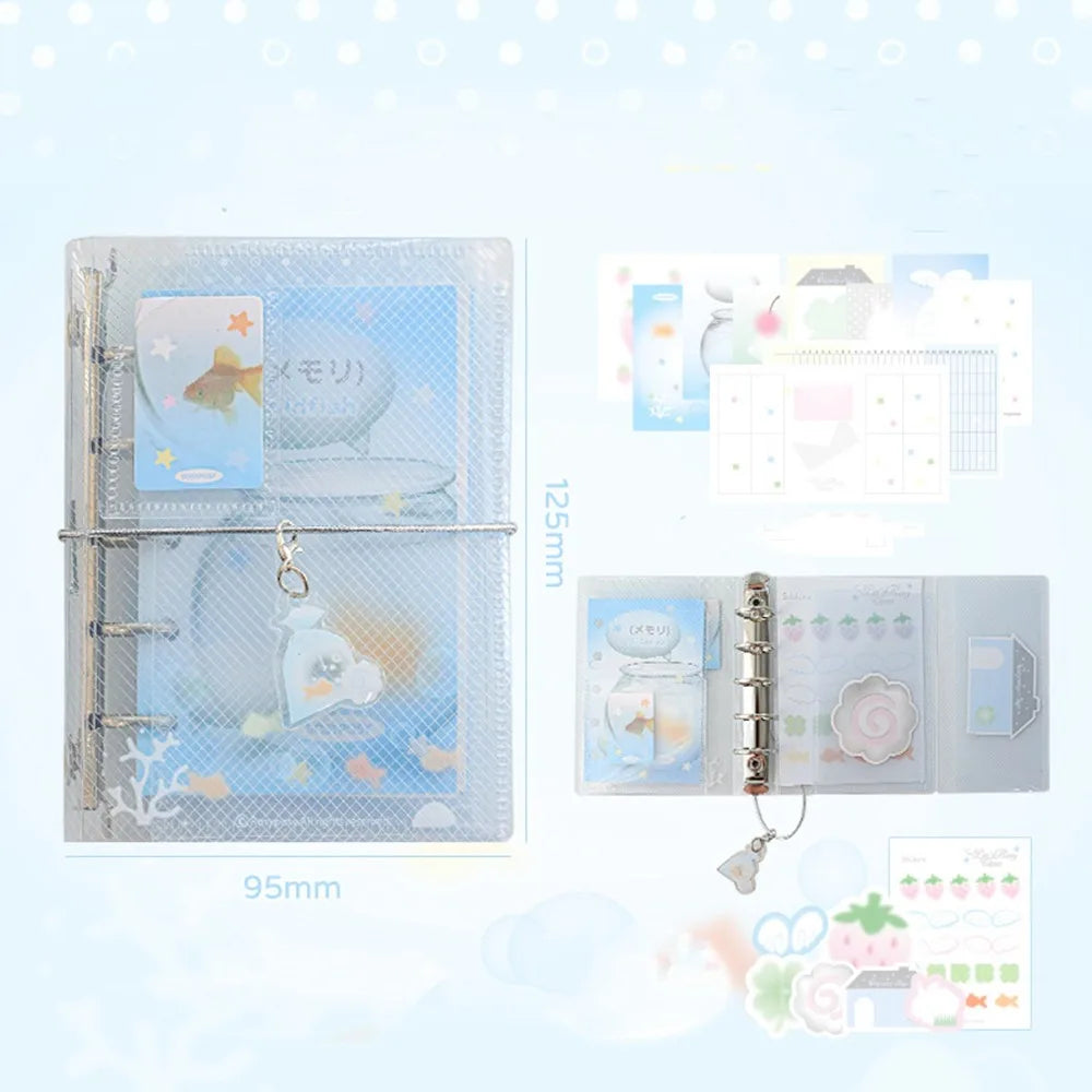 Stationery Cartoon Loose-leaf Notebook Portable Mini Hand Account Book Diary Cute Hand Ledger School