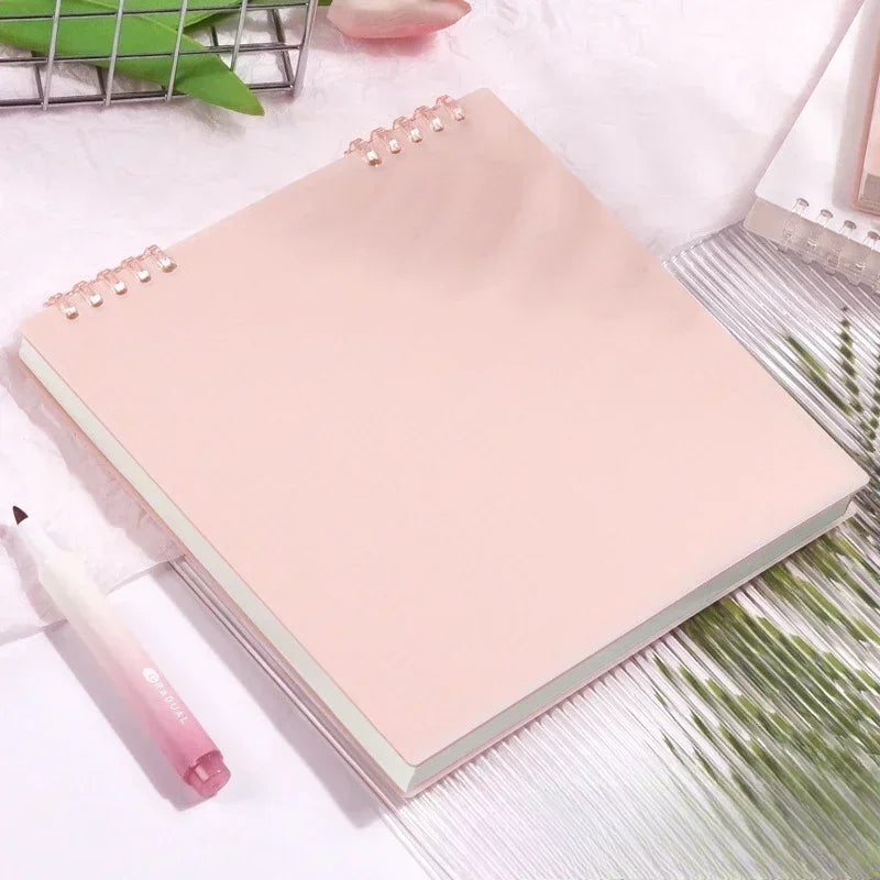 Diary B5 Sketch Book Loose Leaf Checkered Book School Notebooks Notebook Notepad Writing Pads Office