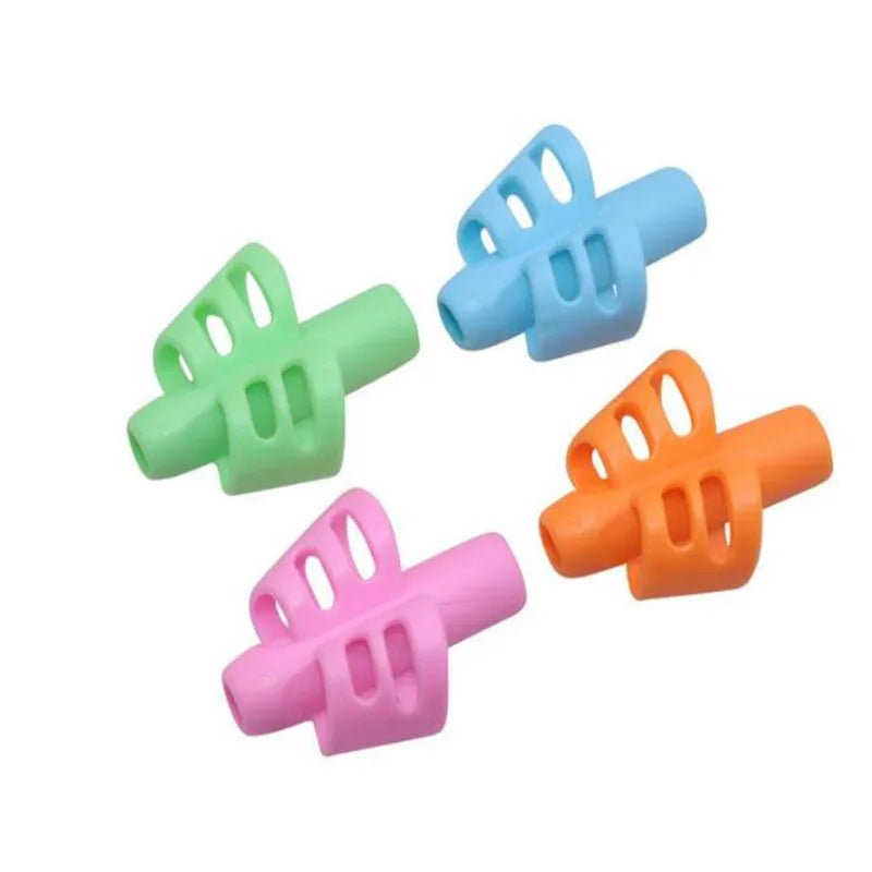 4Pcs Pencil Grips Kids Handwriting Posture Correction Training Grippers Writing AIDS Pens Holding for Toddler Children Gifts