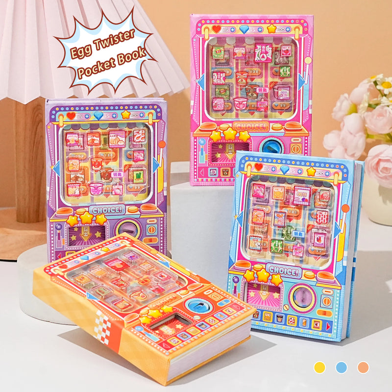 A Notebook with 80 Colorful Pages, a Stylish and Portable Pocket-Sized Notebook with a Theme of Delicious Snacks
