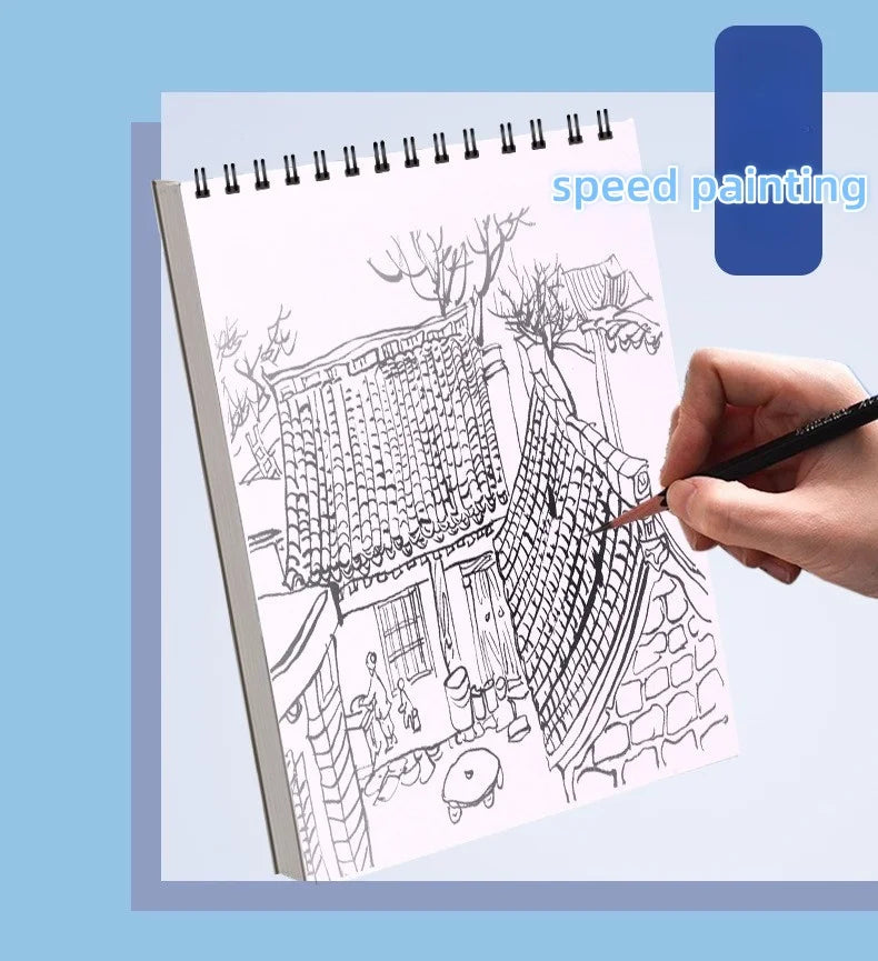 Set Of 2 Sketchbooks With Durable Covers, Perfect For Drawing And Sketching