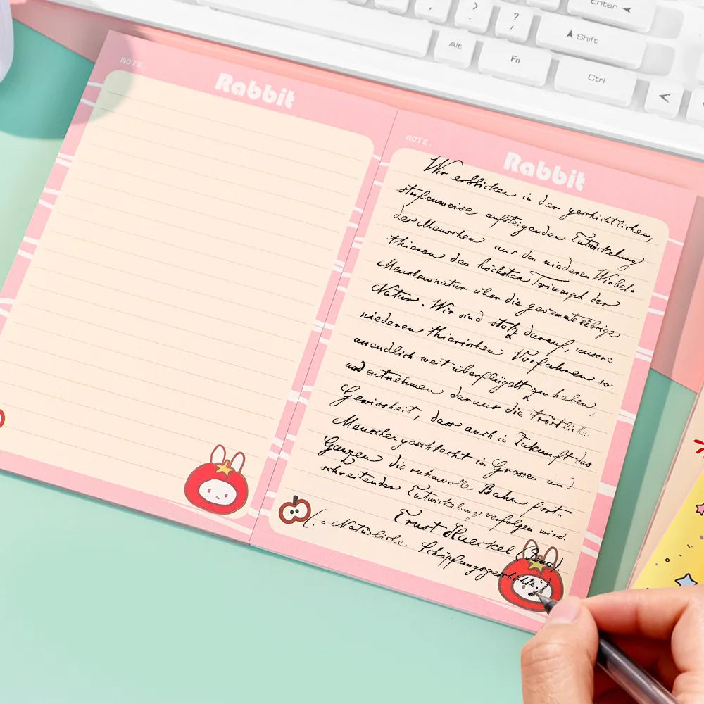 Kawaii Miffys Notebooks and Journals New Kids Anime Rabbit Notepad Student School Planner Memorandum Office Accessories Gifts