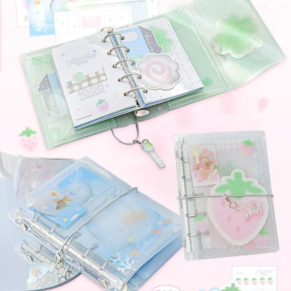 Stationery Cartoon Loose-leaf Notebook Portable Mini Hand Account Book Diary Cute Hand Ledger School