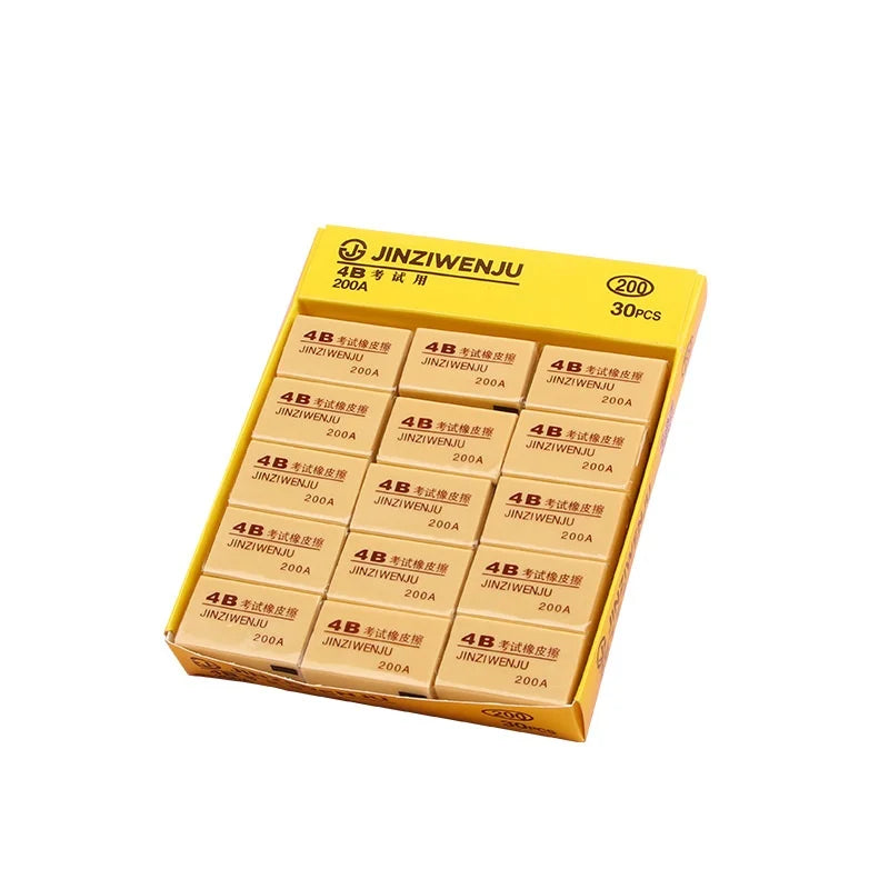 Eraser set wholesale Korean version 4b eraser for primary school students Erasers Sassafras children's erasers clean without lea