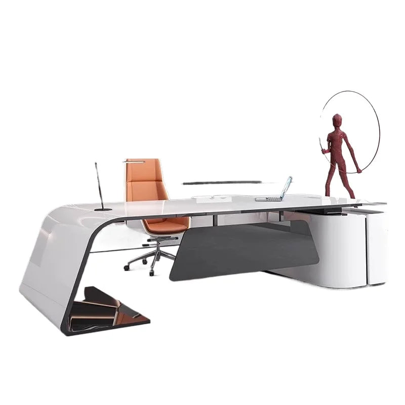 Organizer Modern Office Desk Working Aesthetic Gaming Writing Office Desk Design Luxury Reading Mesa Ordenador Home Accessories