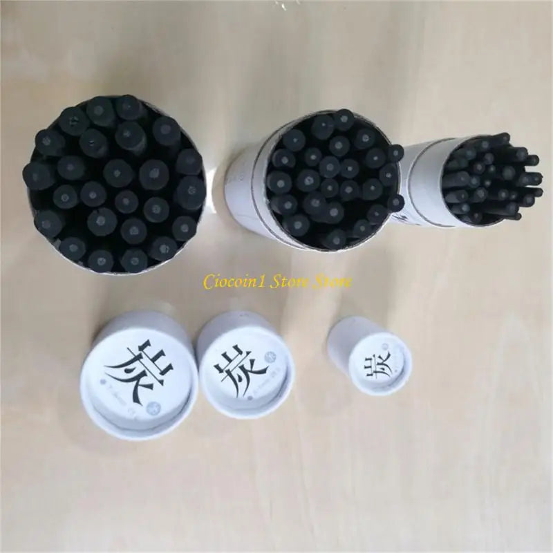 A3PC 75x/Set Charcoal Sticks Charcoal Drawing Pencils for Drawing Crafts Sketching
