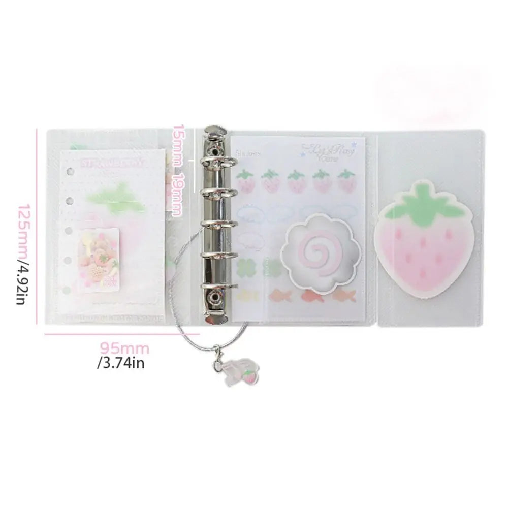 Stationery Cartoon Loose-leaf Notebook Portable Mini Hand Account Book Diary Cute Hand Ledger School