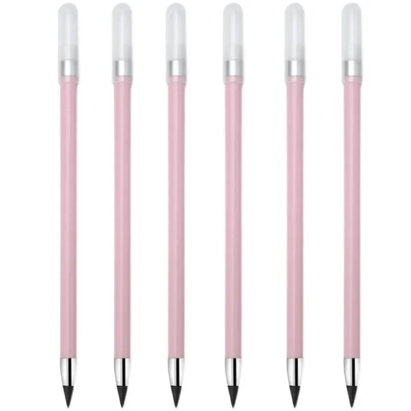 Infinity Pencil Set Erasable Unlimited Pencils Eternal Writing HB No Sharpening Kawaii Stationery Cute Office School Supplies