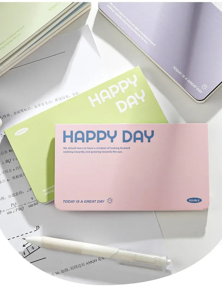 64 Sheets Notebook Is Portable, and The Horizontal Notepad Is Simple and High-value. Kawaii Notebook Notebooks Diary Binder Note