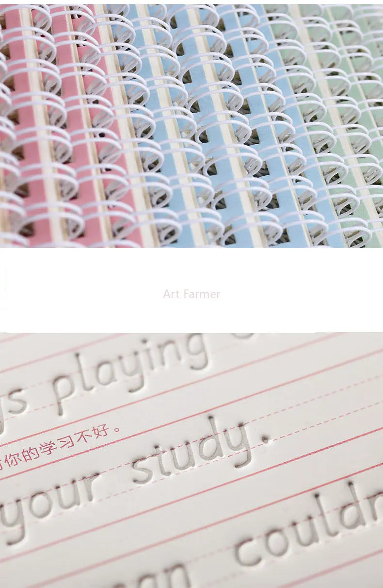 Students Practice Copybooks Learn English Composition Writing Handwriting Practice Book Hengshui Calligraphy Book 3D Reusable