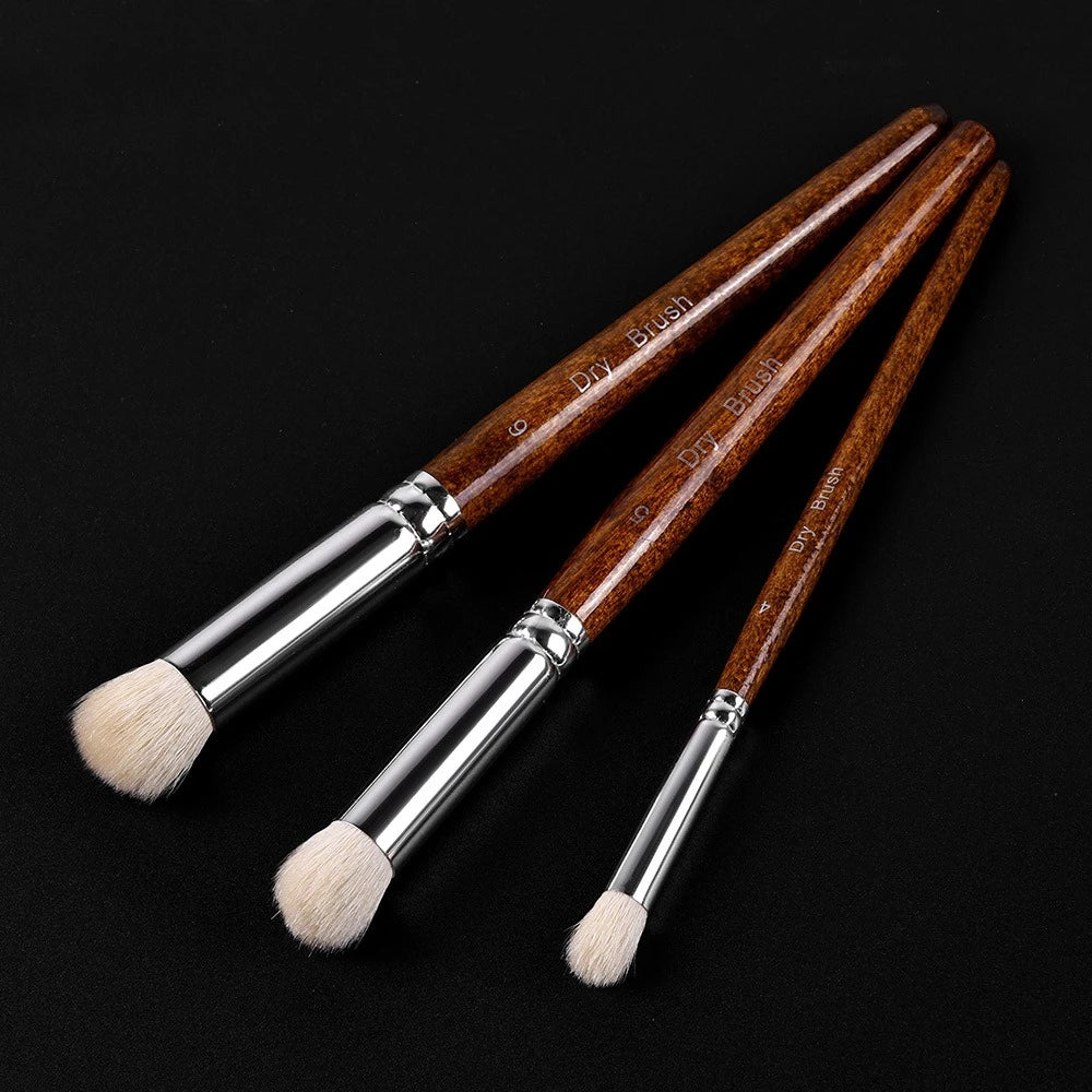 3 Pcs Paint Brushes Set for Acrylic Oil Painting Professional Art Brush Kit for Canvas Craft Painting Tools Art Drawing Supplies