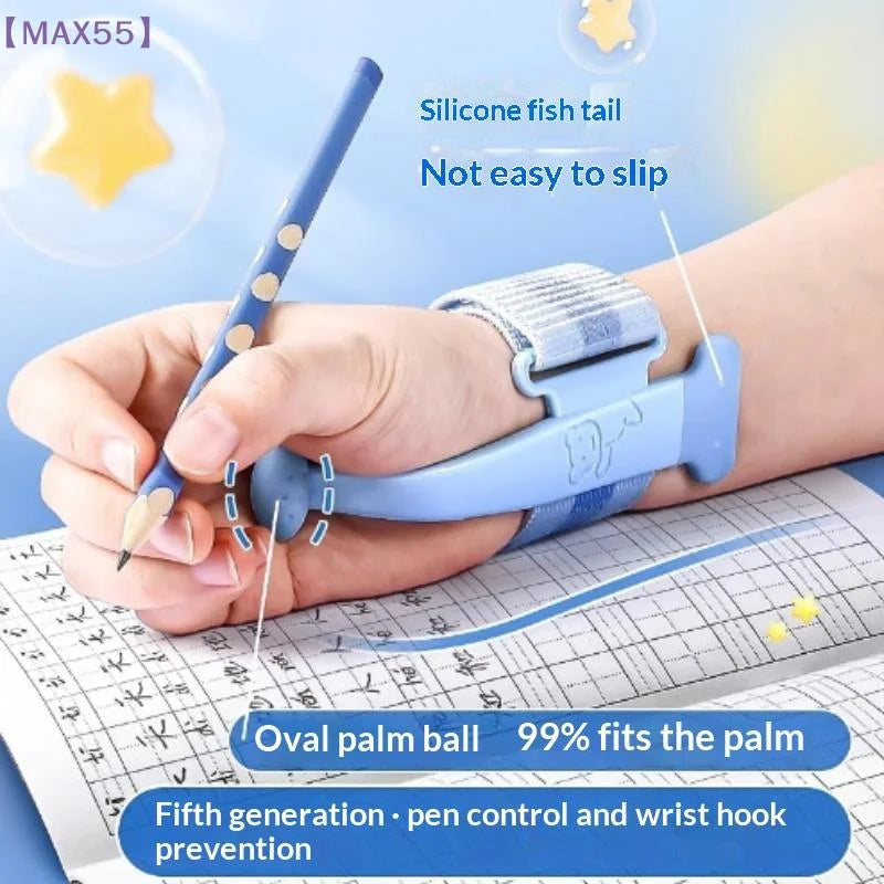 【MAX-55】Pencil Grip For Kids Pencil Sleeve Pencil Correcting Tool Calligraphy Posture Corrector Pen Handwriting Fixing Device