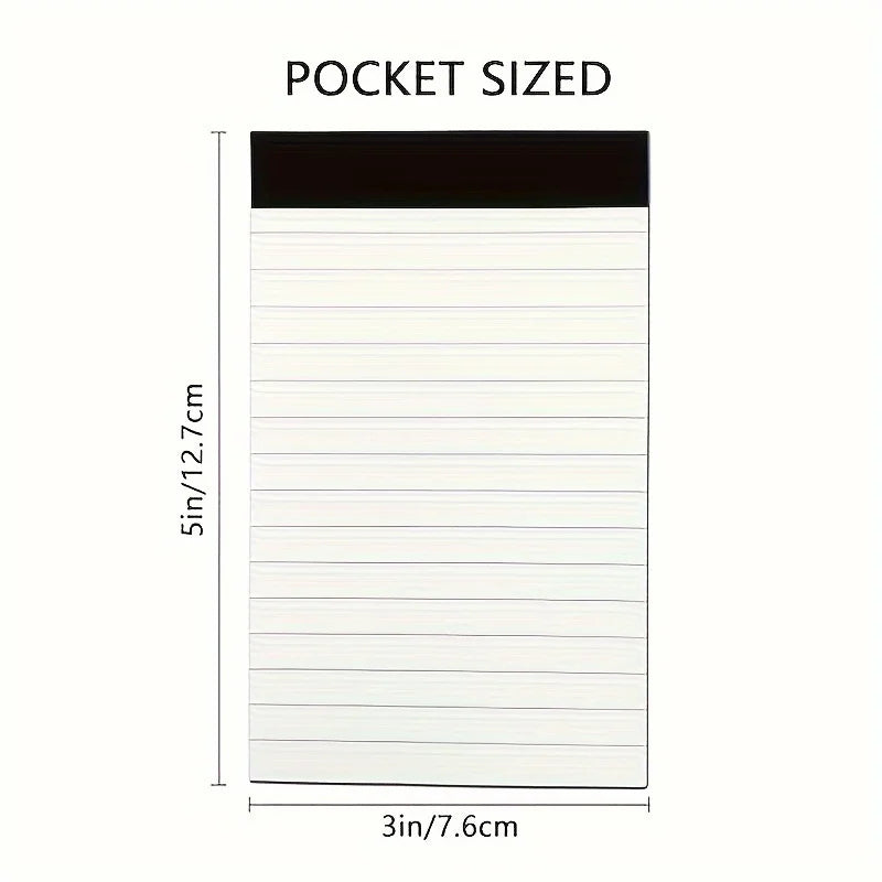 1/2pcs Lined Notebook, Writing Pad, 30 Sheets Each, Ideal for School、Office、Back to School. School Notebooks.Notepad