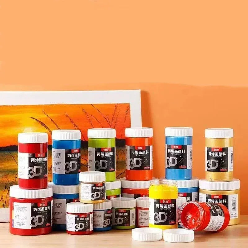 300ml Large-capacity Acrylic Paint Is Waterproof Sun-resistant and Does Not Fade EasilyThe Paste Has A Fine Texture for Graffiti