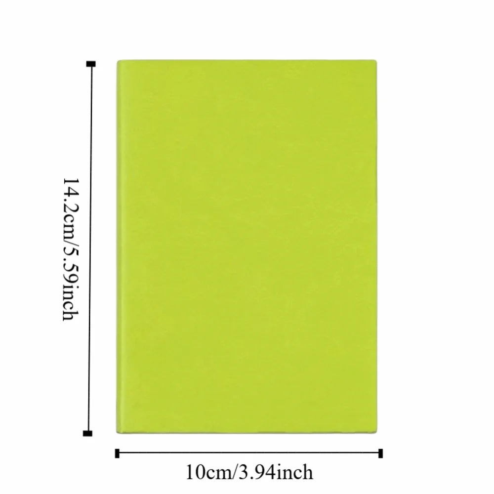 720 Page Blank Inner Notebook Synthetic Soft Minimalist Drawing Book Leather Surface Fresh Ultra Thick Notebook School Supplies