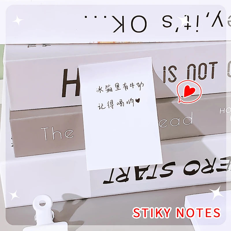 Back to school supplies stationery offices accessories Notepad for Notebook Bookmarks Scratch paper sticky notes index memo pads