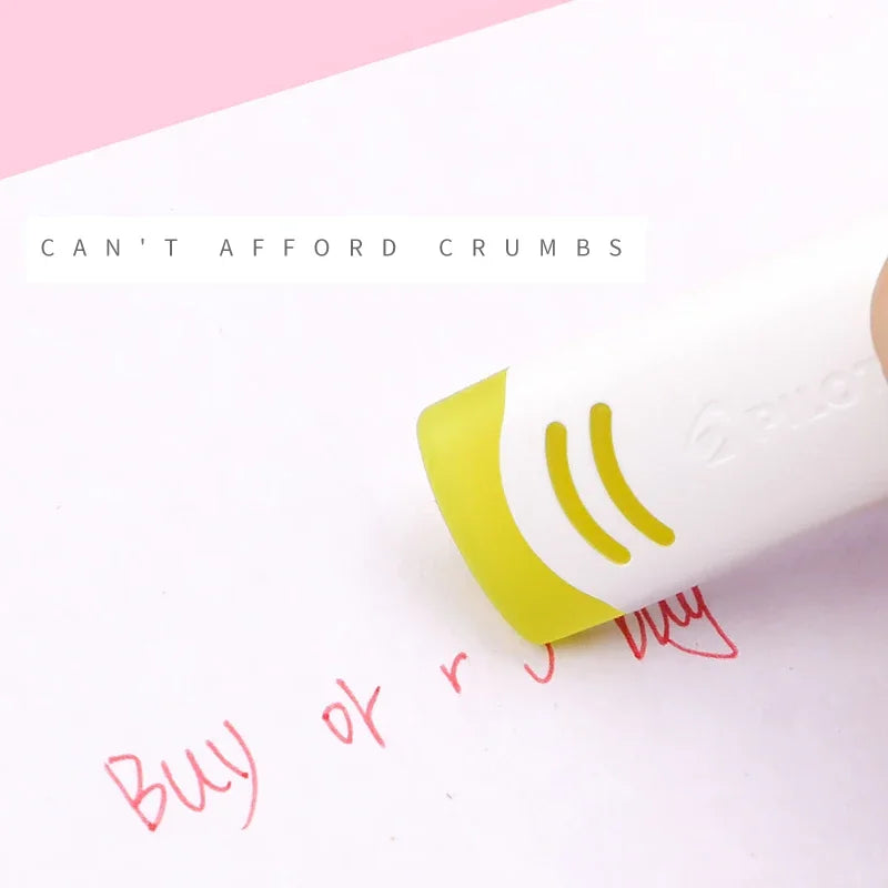 Japan PILOT Erasable Pen Special Rubber / Friction Eraser EFR-6 Easy To Erase Handwriting Erasers 1Pcs