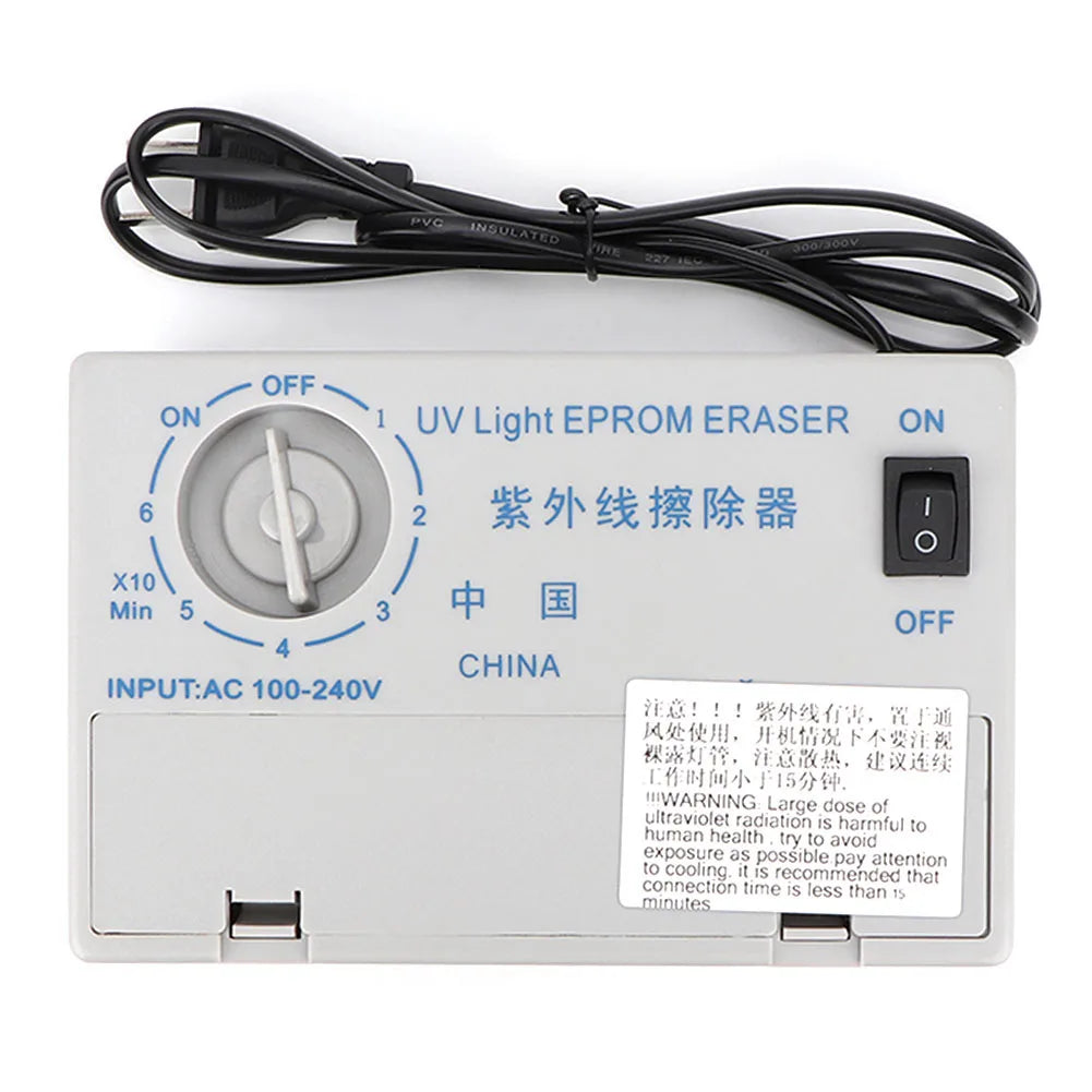 UV EPROM Eraser UV Light Eraser UV EPROM Eraser Ultraviolet Light Erasable Timer Semiconductor Wafer Erase Radiation UV Eraser