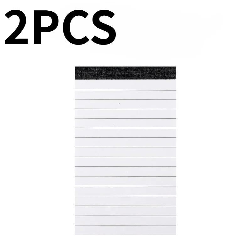 1/2pcs Lined Notebook, Writing Pad, 30 Sheets Each, Ideal for School、Office、Back to School. School Notebooks.Notepad