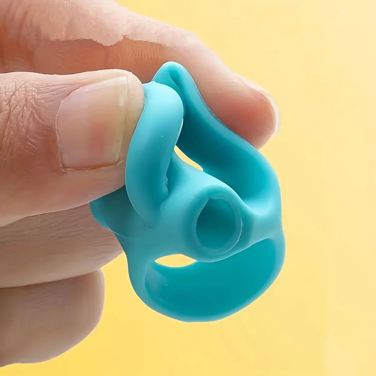 Silicone 3 Finger Grip Silicone Pencil Grips Three Fingers Fixed Handwriting Posture Correction Grip Trainer Kids Pencil Holder