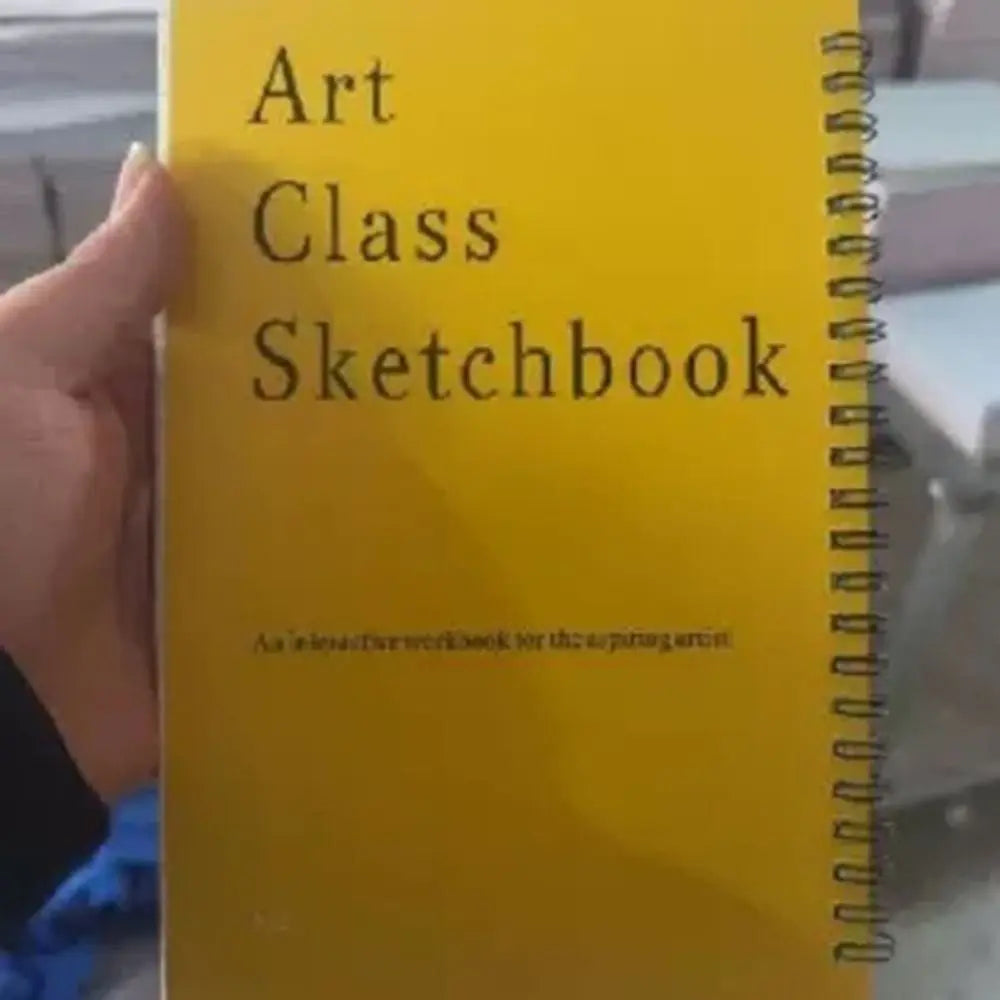 This is Not a Sketchbook It's an Art Class Drawing Book with Lined Blank Pages for Kids Adults Easy Step Practices Sketchpa