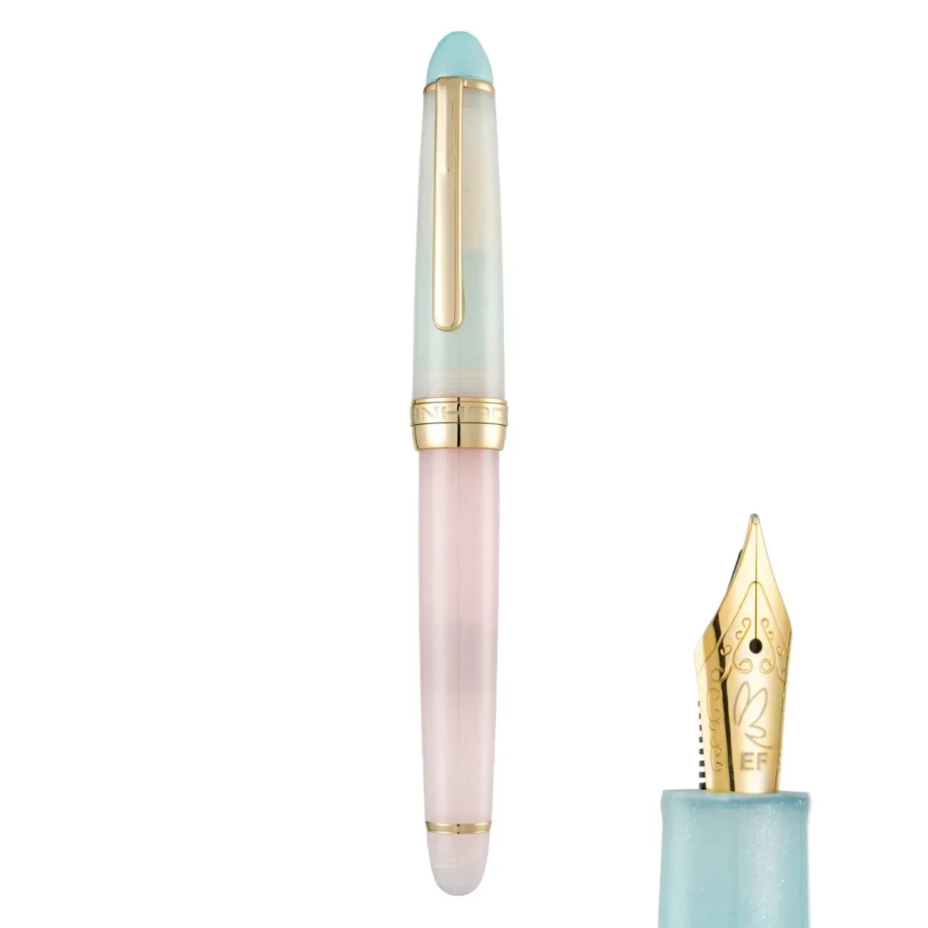 2026 Limited Edition Sakura Pink! JINHAO 82 Plus Fountain Pen Rose Clip Rose Scarf Pattern Nib School Office Supplies Stationery