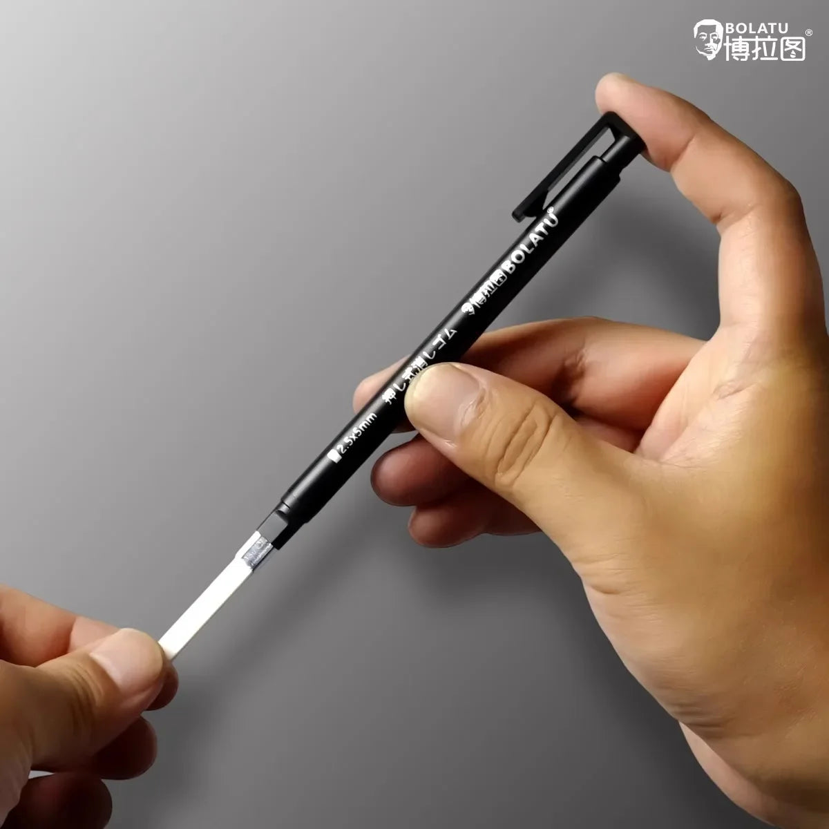 Eraser Pen Automatic Pencil Rubber Refillable Pen High Precision Sketching Drawing Correction Painting Erasers Art Supplies