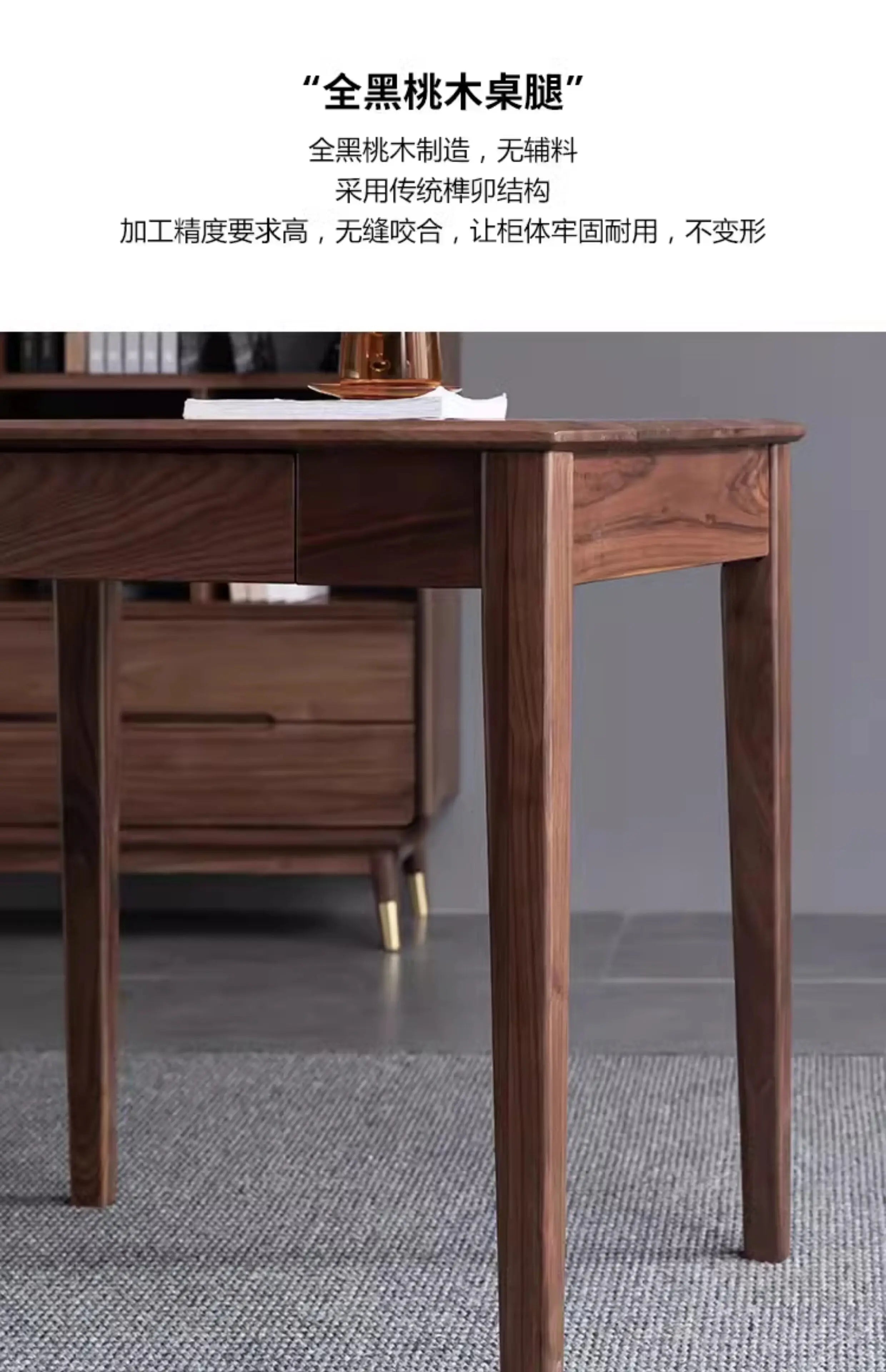 Executive Organizers Office Desk Computer Minimalist Space Saving Office Desk Study Wooden Mesas Escritorio Unique Furniture