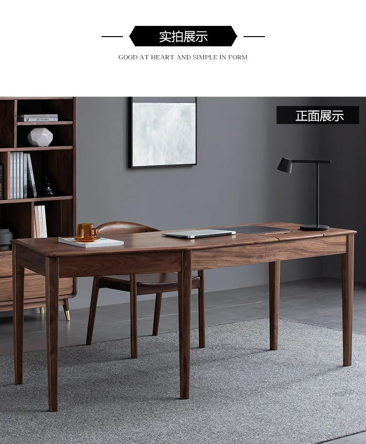 Executive Organizers Office Desk Computer Minimalist Space Saving Office Desk Study Wooden Mesas Escritorio Unique Furniture