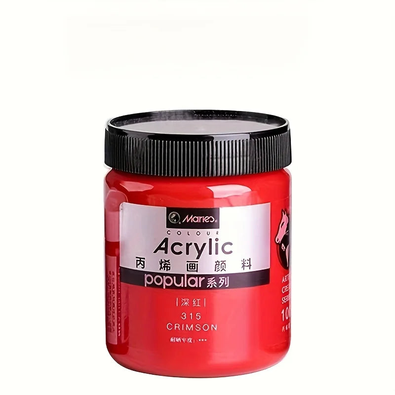 300ml acrylic paint for art wall, hand-painted clothes, DIY, hand-painted shoes, specifically for indoor use