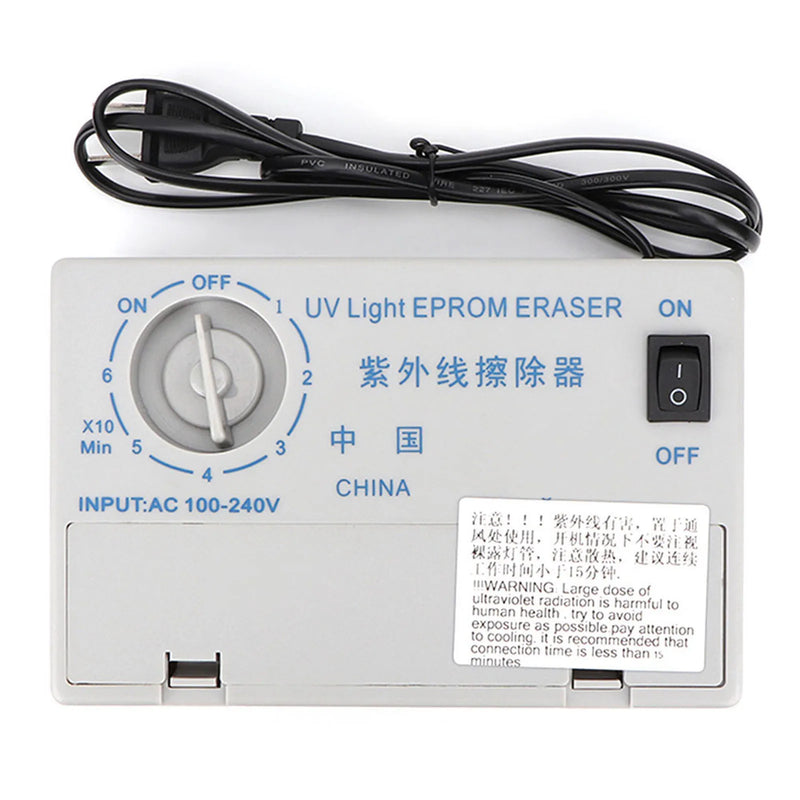 UV EPROM Eraser Ultraviolet Light Erasable Timer Semiconductor Wafer Erase Radiation