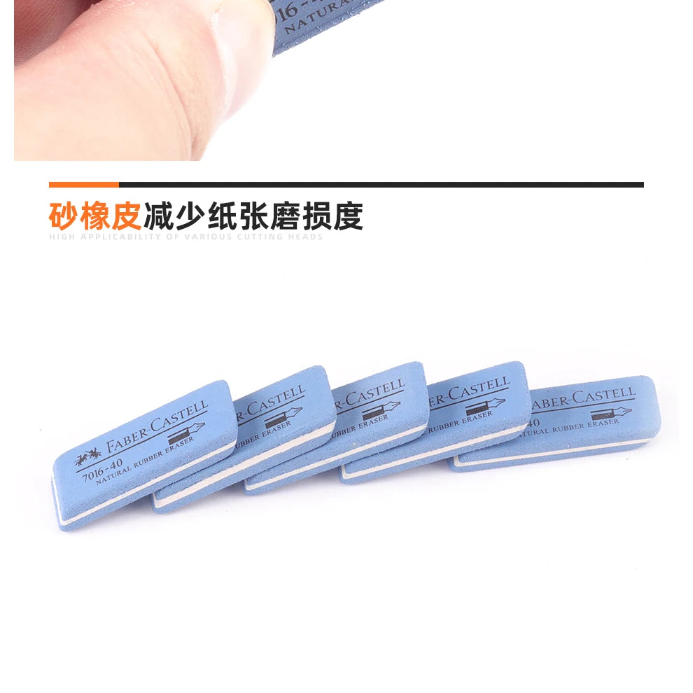 Faber-Castell Abrasive Eraser, Erases Fountain Pen/Gel Pen/Ballpoint Pen/Pencil, Student Exam Use, Wholesale