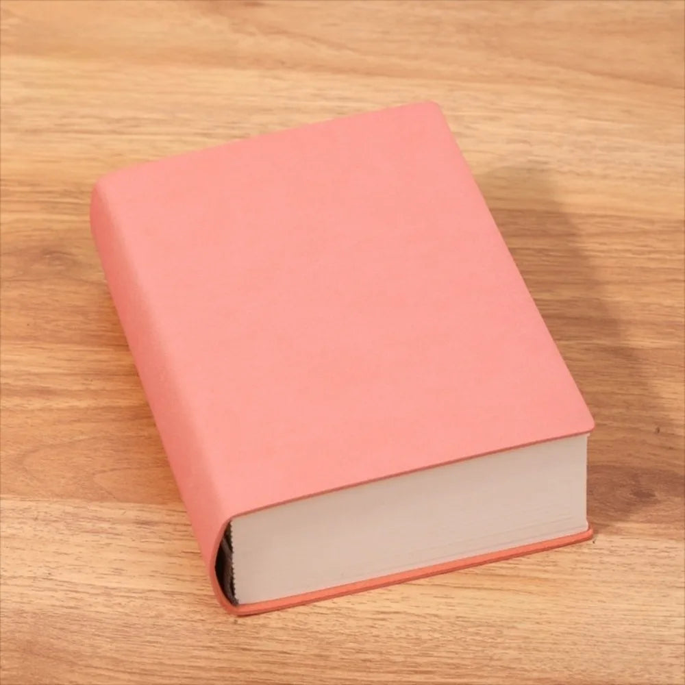 720 Page Blank Inner Notebook Synthetic Soft Minimalist Drawing Book Leather Surface Fresh Ultra Thick Notebook School Supplies