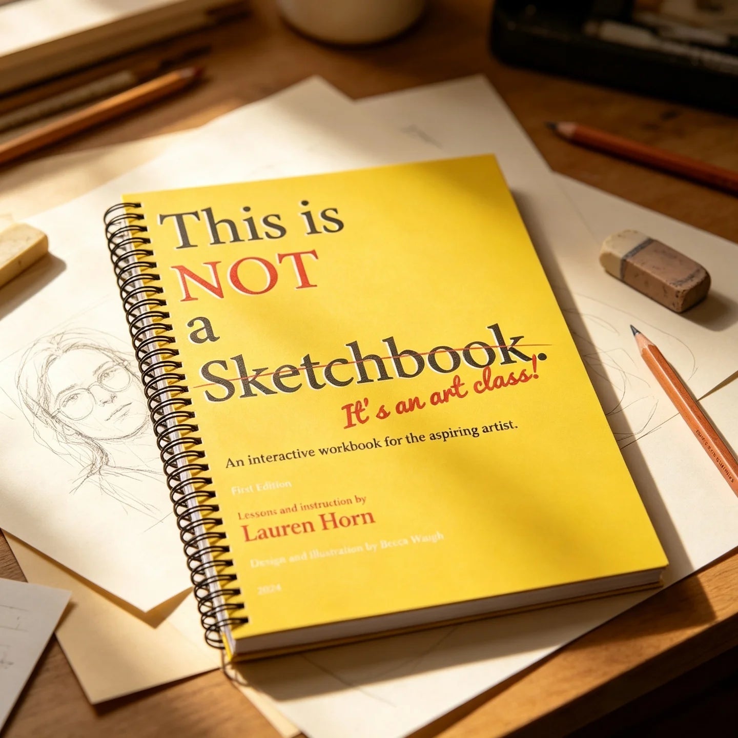 'This Is Not a Sketchbook' - Cross-Border Bestseller Interactive Drawing & Coloring Book for Adults & Kids, A4 English Edition